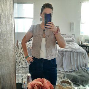 LOFT Cropped Blazer Size M